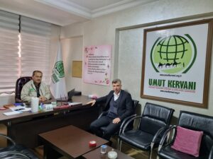 BAŞKAN ÖZHAN UMUT KERVANINDAYDI