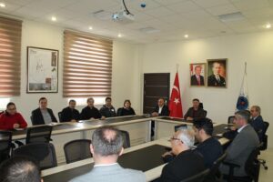 Rektör Demir Birimlerle Görüşmelerine Devam Ediyor