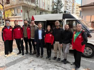 ANDA ekibi, Suriye’deydi