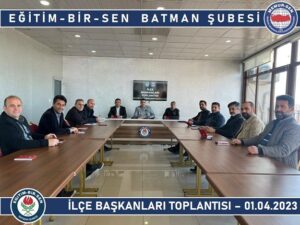 EĞİTİM-BİR-SEN BAŞKANLAR KURULU TOPLANTISI YAPTI