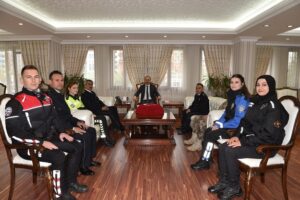 VALİ CANALP’A POLİS ZİYARETİ