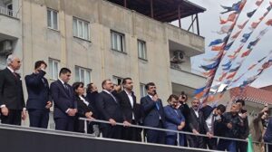 AK Parti adaylarına coşkulu karşılama