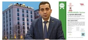 Real Konak Hotel, İlk Sürdürülebilir Turizm Sertifikasını Aldı