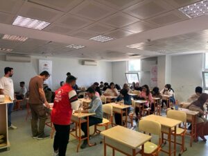 BİLGİN KURS MERKEZİNDEN SINAV JESTİ