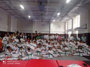 KARATE’DE 120 SPORCU ‘YEŞİL KUŞAK’ ALDI