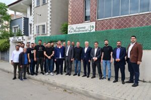 Hüseyin Yaşar’dan Şeyh Selman Bağdu’ya ziyaret