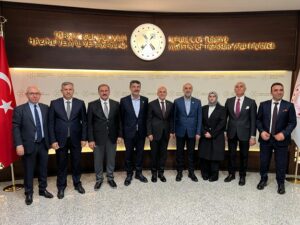 NASIROĞLU ŞİMŞEK’İN YANINDAYDI