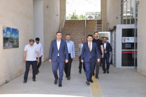 Milletvekili Ramanlı Hasankeyf Kaymakamını ziyaret etti