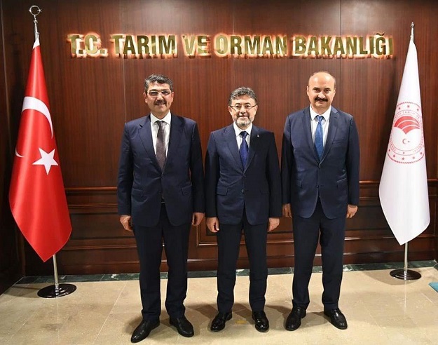 NASIROĞLU VE CANALP’TAN TARIM BAKANINA ZİYARET
