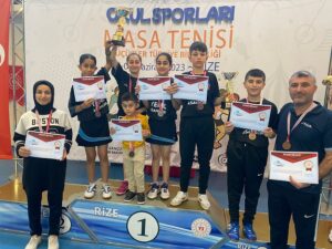 MASA TENİSİNDE BATMAN BAŞARISI