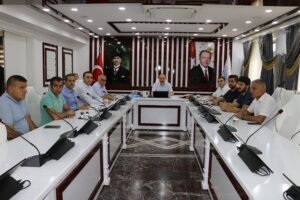 Vali Canalp’ten Acil ‘Su’ Toplantısı