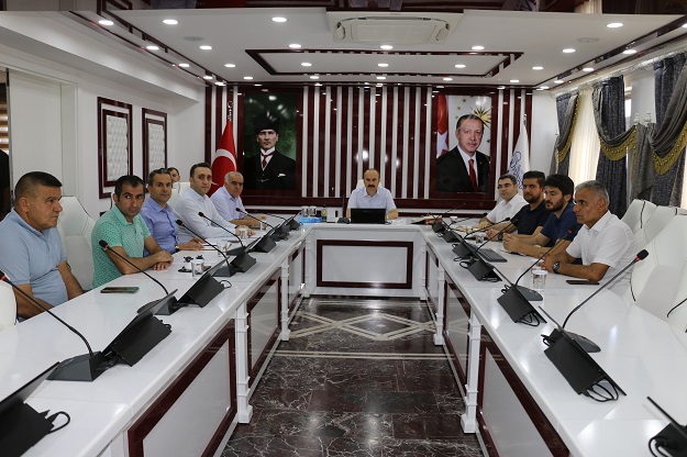 Vali Canalp’ten Acil ‘Su’ Toplantısı