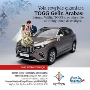 Canalp’ten Vatandaşlara TOGG Jesti