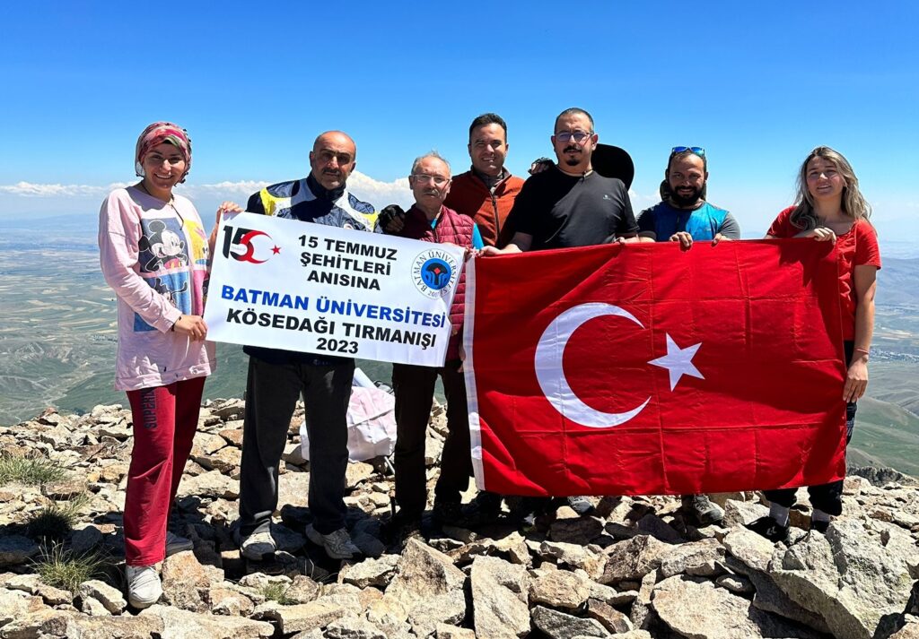 Kösedağ’a tırmandılar