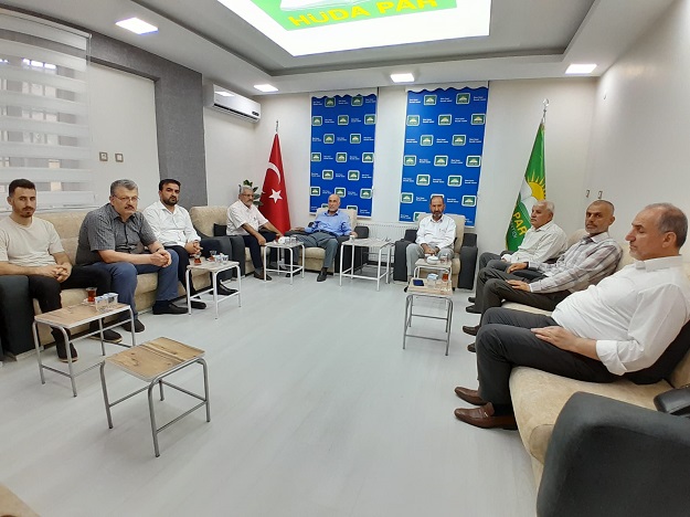 SP’den HÜDA PAR’a taziye ziyareti