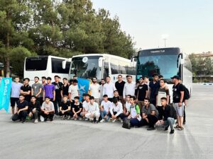 TÜGVA GENÇLERİ KAMPTAYDI