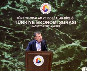 DEMİR, ANKARA’DA YAPILAN “EKONOMİ ŞURASI” TOPLANTISINDA