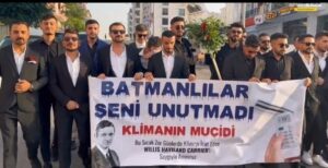 Klimanın mucidi Batman’da böyle anıldı!