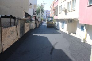 Cudi’de sokaklar asfaltlanıyor