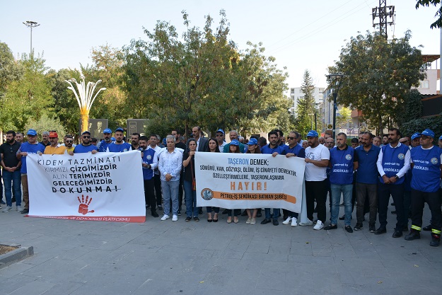 “KIDEM TAZMİNATI KIRMIZIÇİZGİMİZDİR”