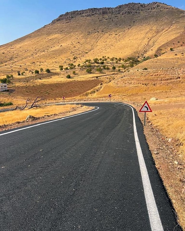 4.5 KM KÖY YOLU ASFALTLANDI