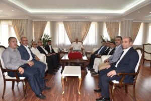 Memur-Sen Başkanlarından Vali Ekrem Canalp’e ziyaret