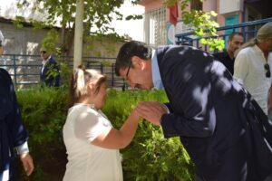 Nasıroğlu’ndan rehabilitasyon merkezine ziyaret