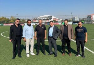 BATSO Başkanı Demir amatör maçları izledi