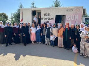 Diktepe köyünde kanser bilgilendirmesi
