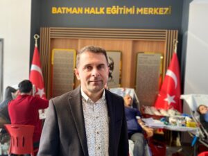 Halk eğitim merkezinden kan bağışı kampanyası
