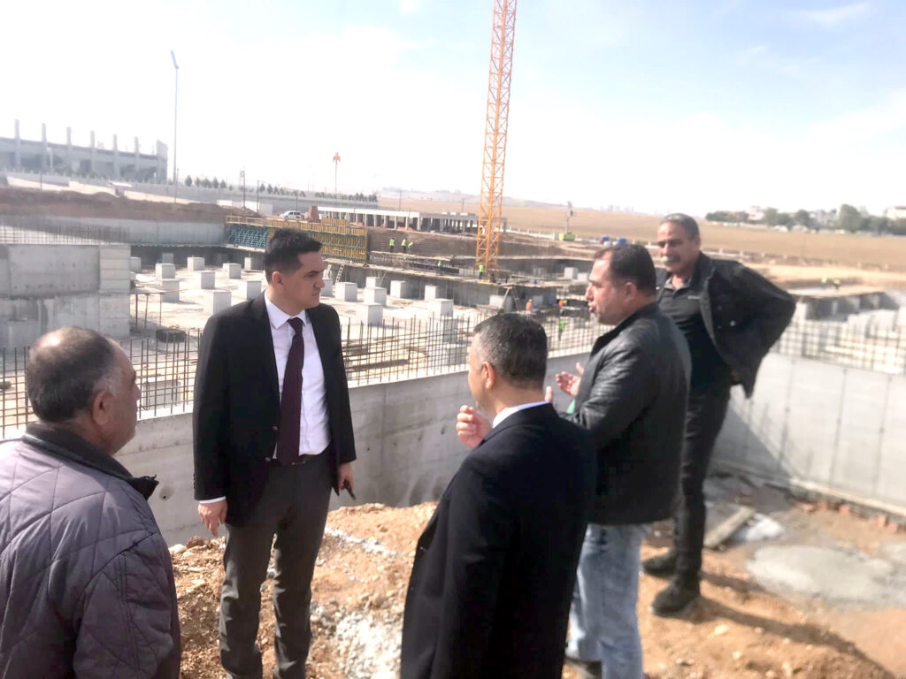 500 yataklı hastane izolatörleri kuruluyor