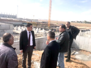 500 yataklı hastane izolatörleri kuruluyor