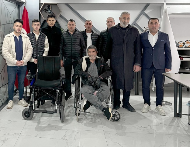 ŞAH-MAR’DAN ENGELLİ VATANDAŞA BÜYÜK JEST