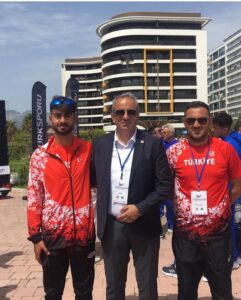 “OLİMPİK DENEMEDEN 5 MADALYA İLE DÖNDÜK”