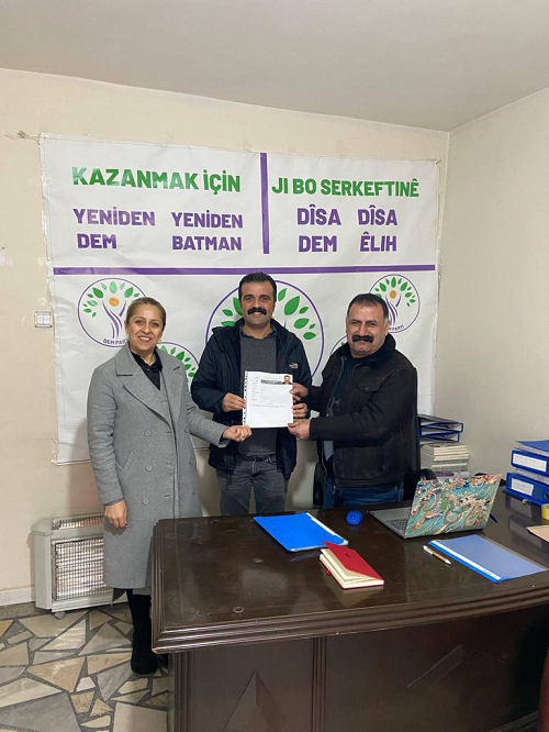 Ataca, DEM’den aday adaylığını açıkladı