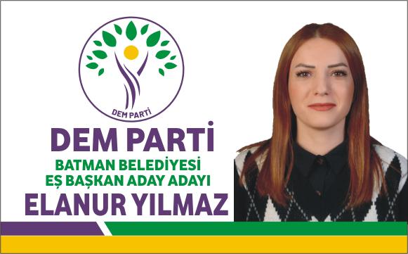 GENÇ EĞİTİMCİ ELANUR YILMAZ DEM PARTİ’DE ADAY ADAYI