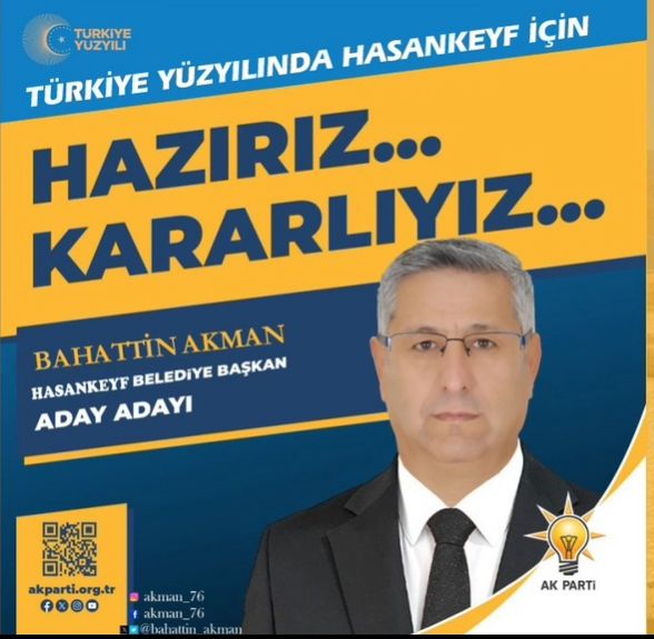 “HASANKEYF BİLİR, GERÇEK BELEDİYECİLİK AK PARTİ’DİR”