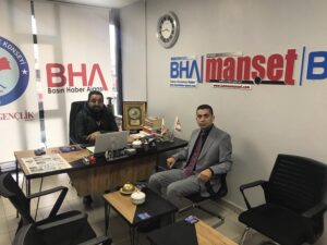 SİNAN SARI’DAN GAZETEMİZE ZİYARET