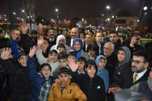 Bakan Göktaş, Habip Başkan parkını açtı