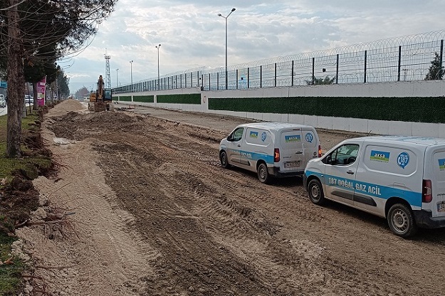 Batman’da doğal gaz borusu patlatıldı