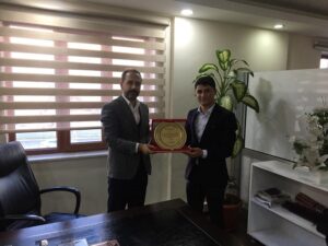 SONGUR’DAN, DEDAŞ İL MÜDÜRÜ ALTUNÇ’A HİZMET TEŞEKKÜRÜ