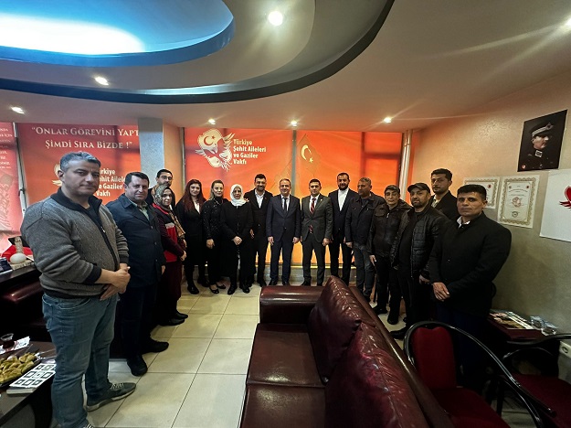 Culukar ve Eryarsoy’dan Türkiye şehit aileleri ve gaziler vakfına ziyaret