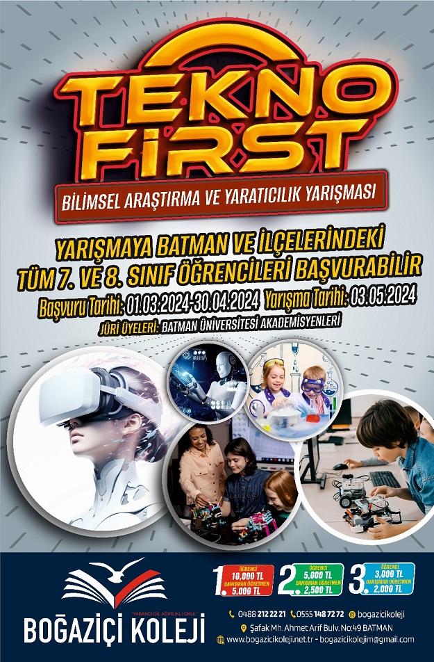 Boğaziçi Kolejinde Projeler Yarışacak