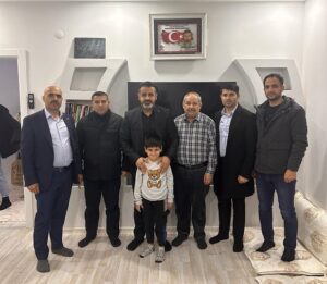 İL BAŞKANI ÇETİN VE EKİBİNİN ZİYARETLERİ HIZ KESMİYOR