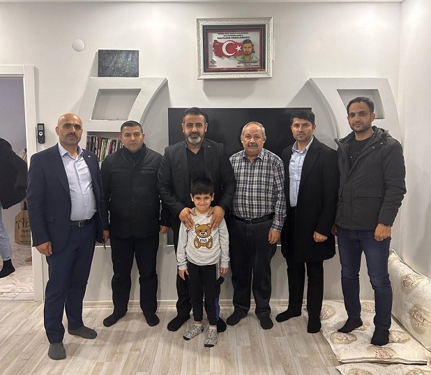 İL BAŞKANI ÇETİN VE EKİBİNİN ZİYARETLERİ HIZ KESMİYOR