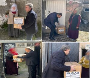 MÜSİAD’DAN 750 AİLE’YE GIDA YARDIMI