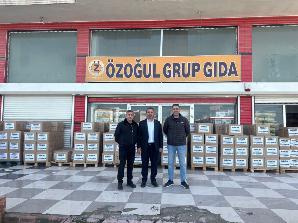 ASKON’dan 850 aileye gıda kolisi