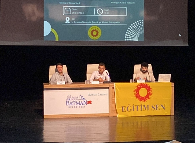 ‘MİTOLOJİ, KÜRT EDEBİYATI VE ULUS’ PANELİ DÜZENLENDİ