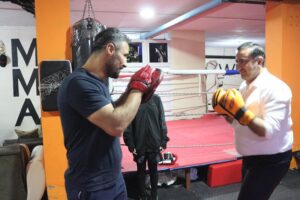 Milletvekili Ramanlı’dan Dünya Şampiyonu Milli Sporcu Okuyucu’ya ziyaret