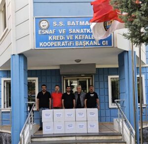 EKREMOĞLU’NDAN ESKİ BAŞKAN ŞEVKİ TAŞ’A VEFA